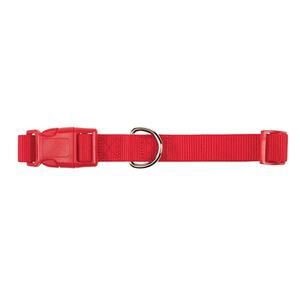 Zack & Zoey 1" Wide Nylon Red Pet Collar